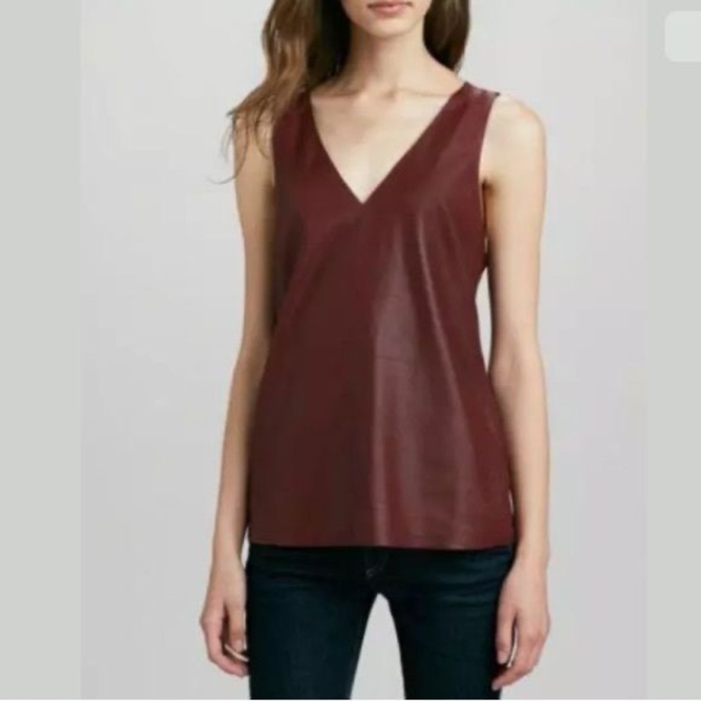 Dakota Collective leather top